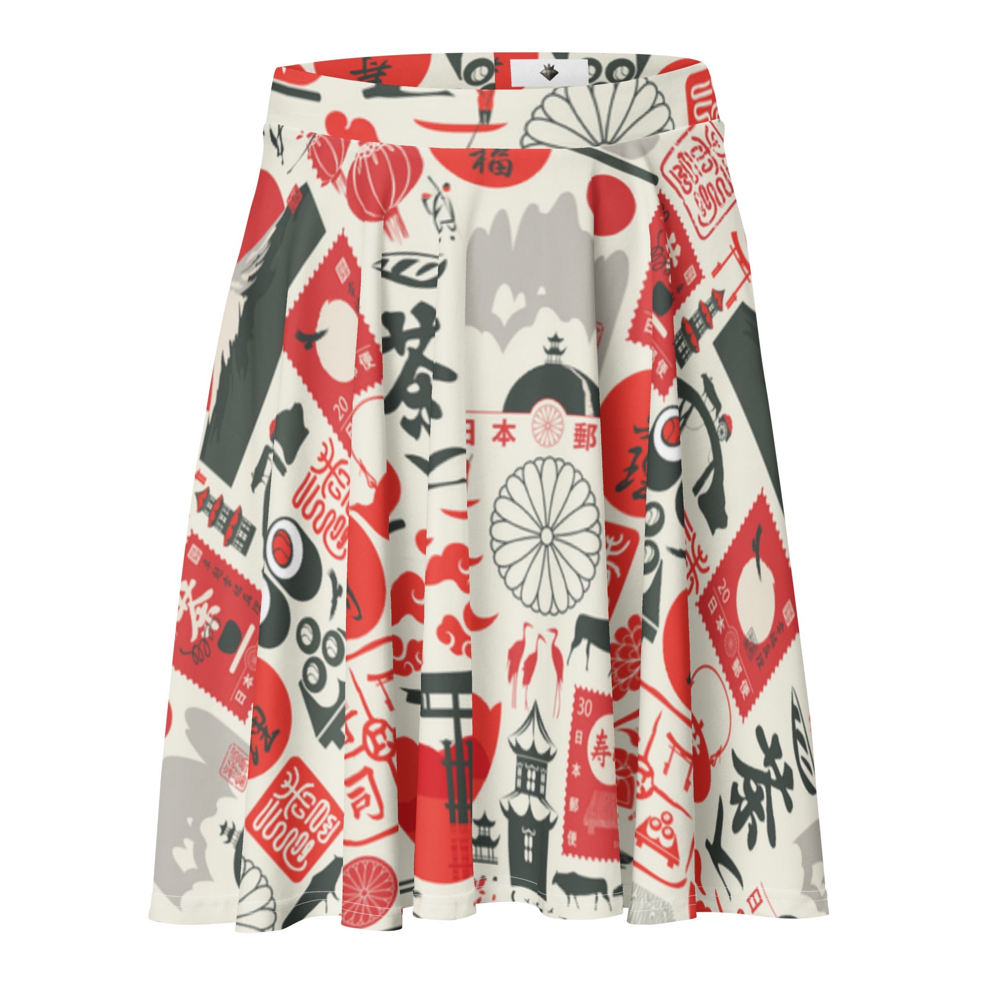 Made in China (Skater Skirt - FB0088) - Trillii