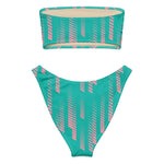 Miami Matrix (Bandeau Bikini Set - FB0062) - Trillii