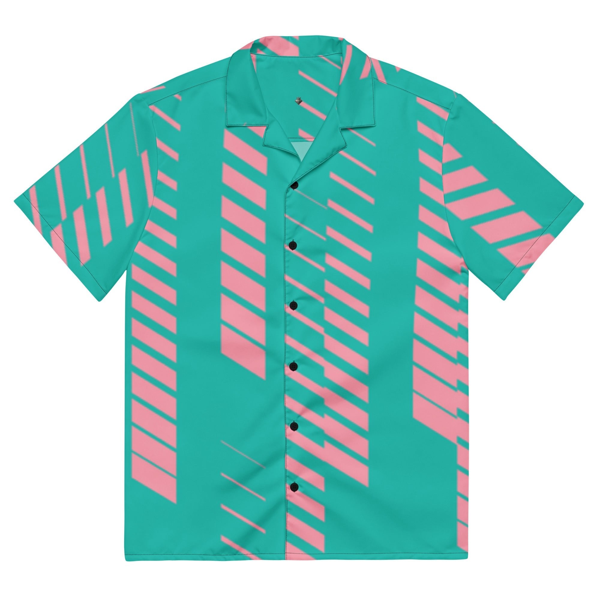 Miami Matrix (Button Shirt - FB0063) - Trillii