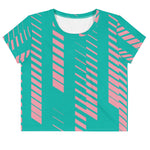 Miami Matrix (Crop T-Shirt - FB0062) - Trillii