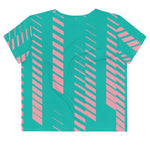 Miami Matrix (Crop T-Shirt - FB0062) - Trillii