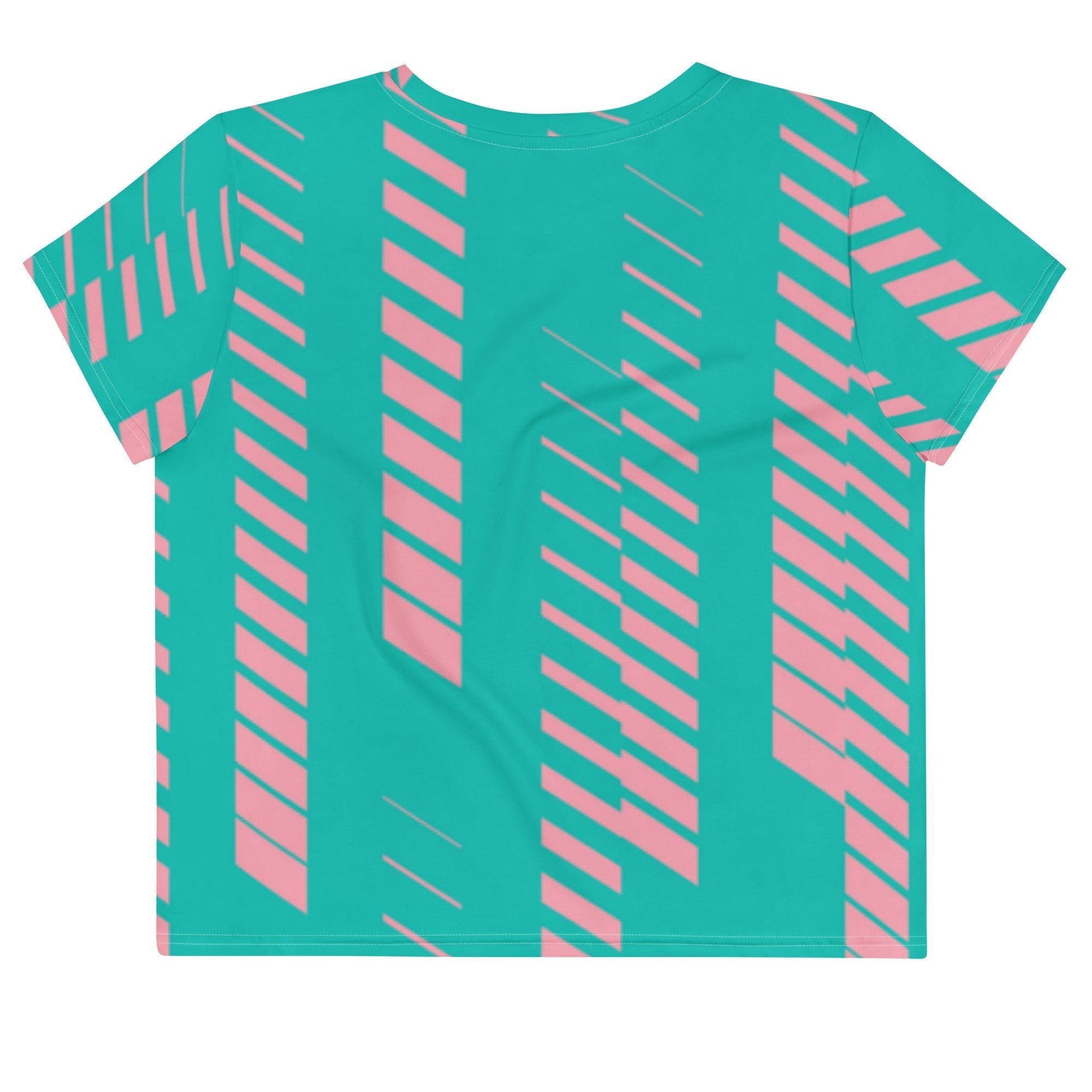 Miami Matrix (Crop T-Shirt - FB0062) - Trillii