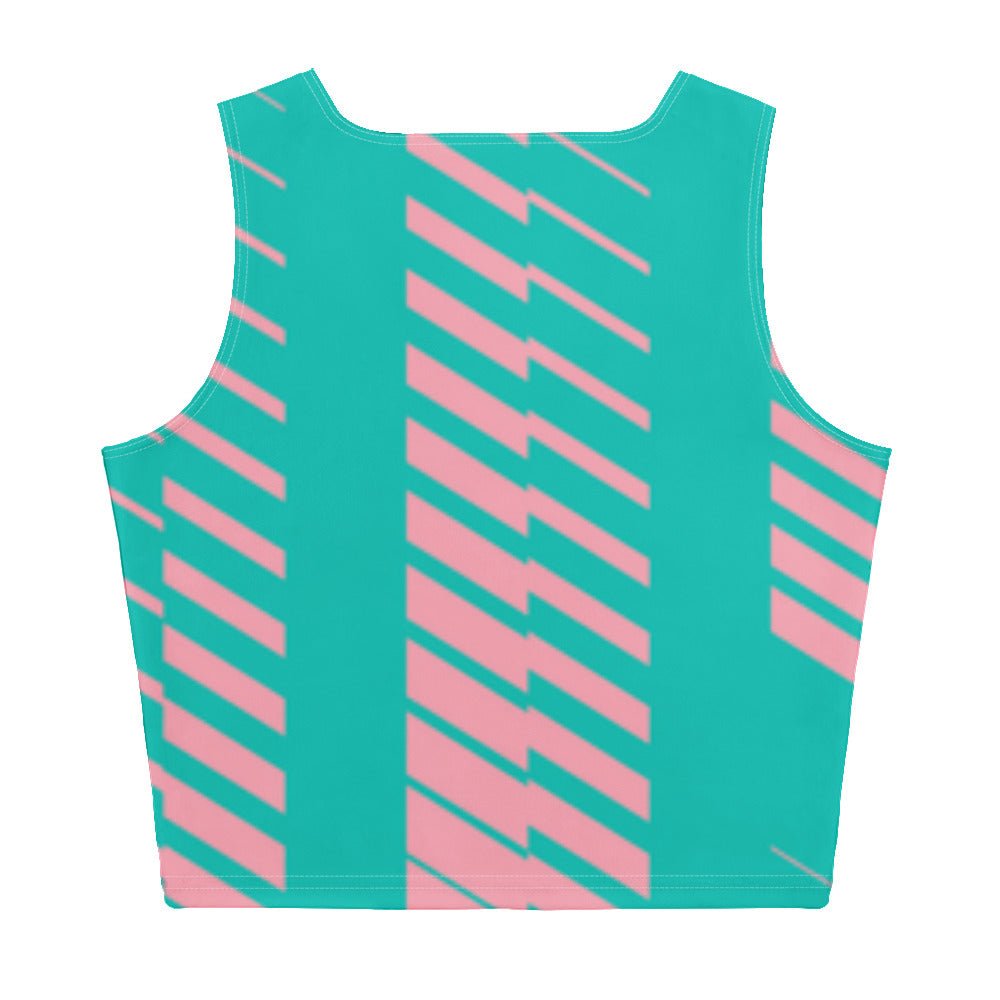 Miami Matrix (Crop Top - FB0062) - Trillii