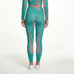 Miami Matrix (Crossover Leggings w/pockets - FB0062) - Trillii
