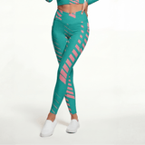 Miami Matrix (Crossover Leggings w/pockets - FB0062) - Trillii