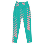 Miami Matrix (Crossover Leggings w/pockets - FB0062) - Trillii