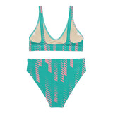 Miami Matrix (High Waisted Bikini - FB0062) - Trillii