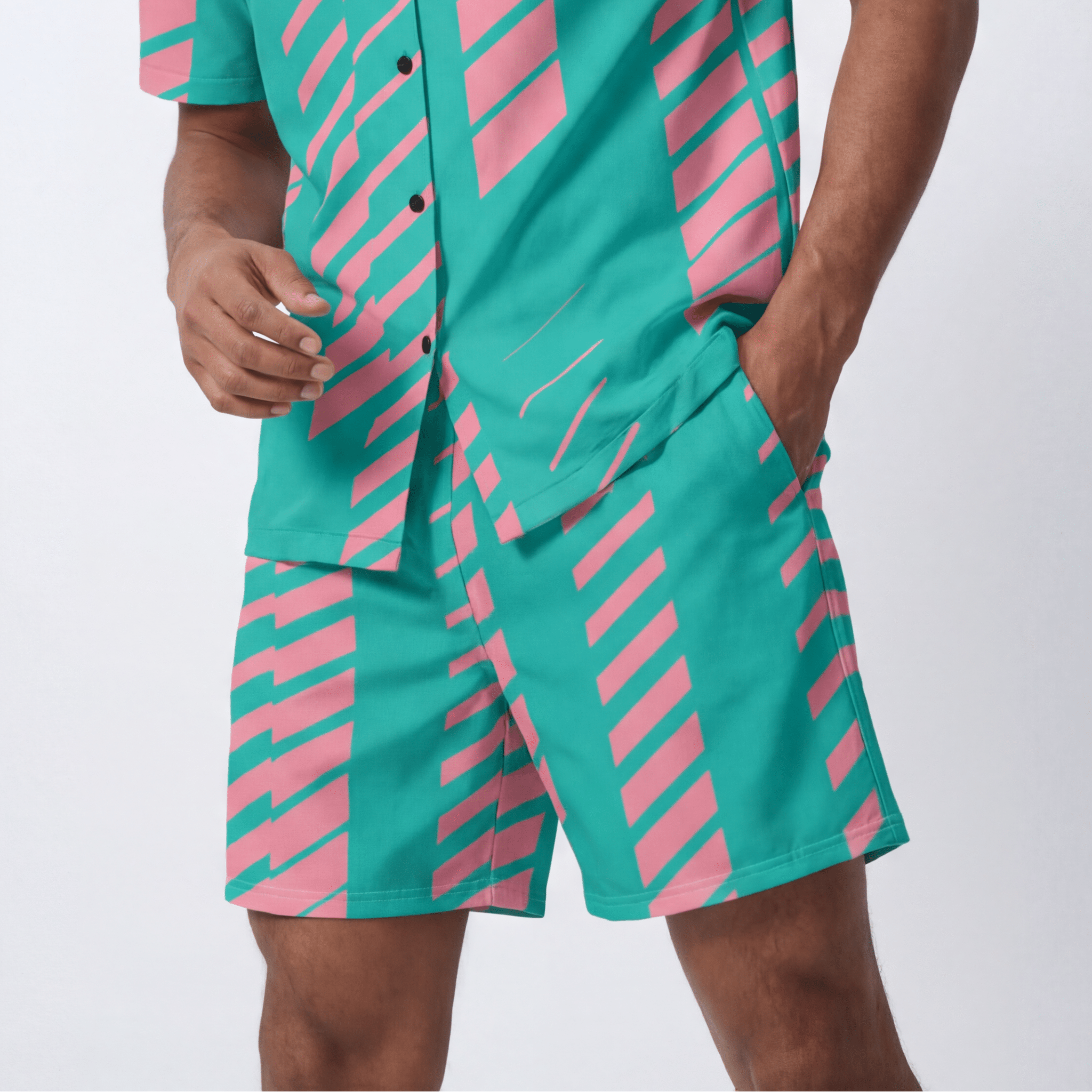 Miami Matrix (Men's Shorts - FB0062) - Trillii