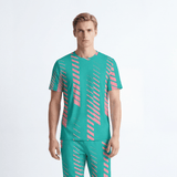 Miami Matrix (Men's T-shirt - FB0062) - Trillii