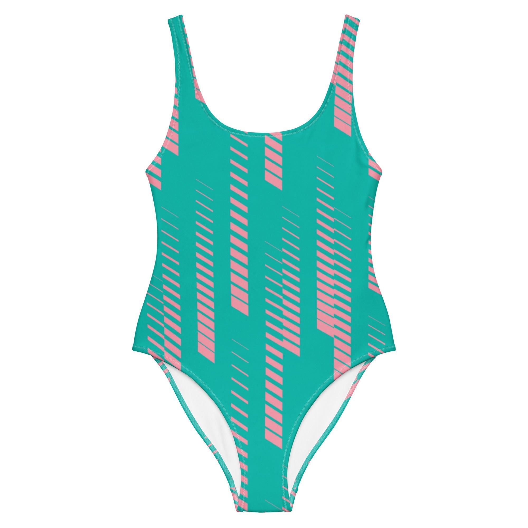 Miami Matrix (One - Piece Swimsuit - FB0062) - Trillii
