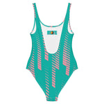 Miami Matrix (One - Piece Swimsuit - FB0062) - Trillii