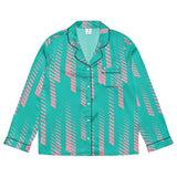 Miami Matrix (Pajama Shirt (Long) - FB0062) - Trillii
