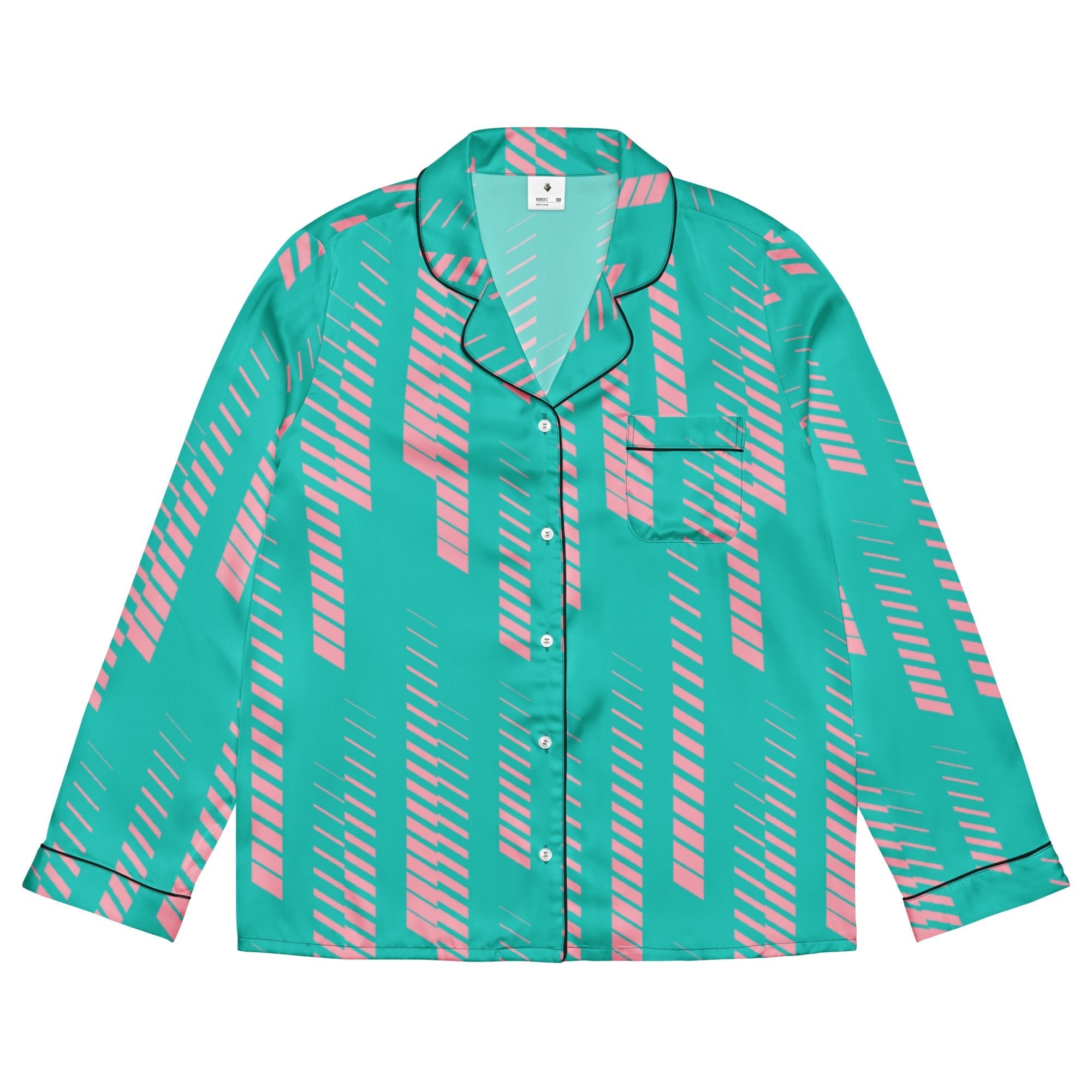 Miami Matrix (Pajama Shirt (Long) - FB0062) - Trillii