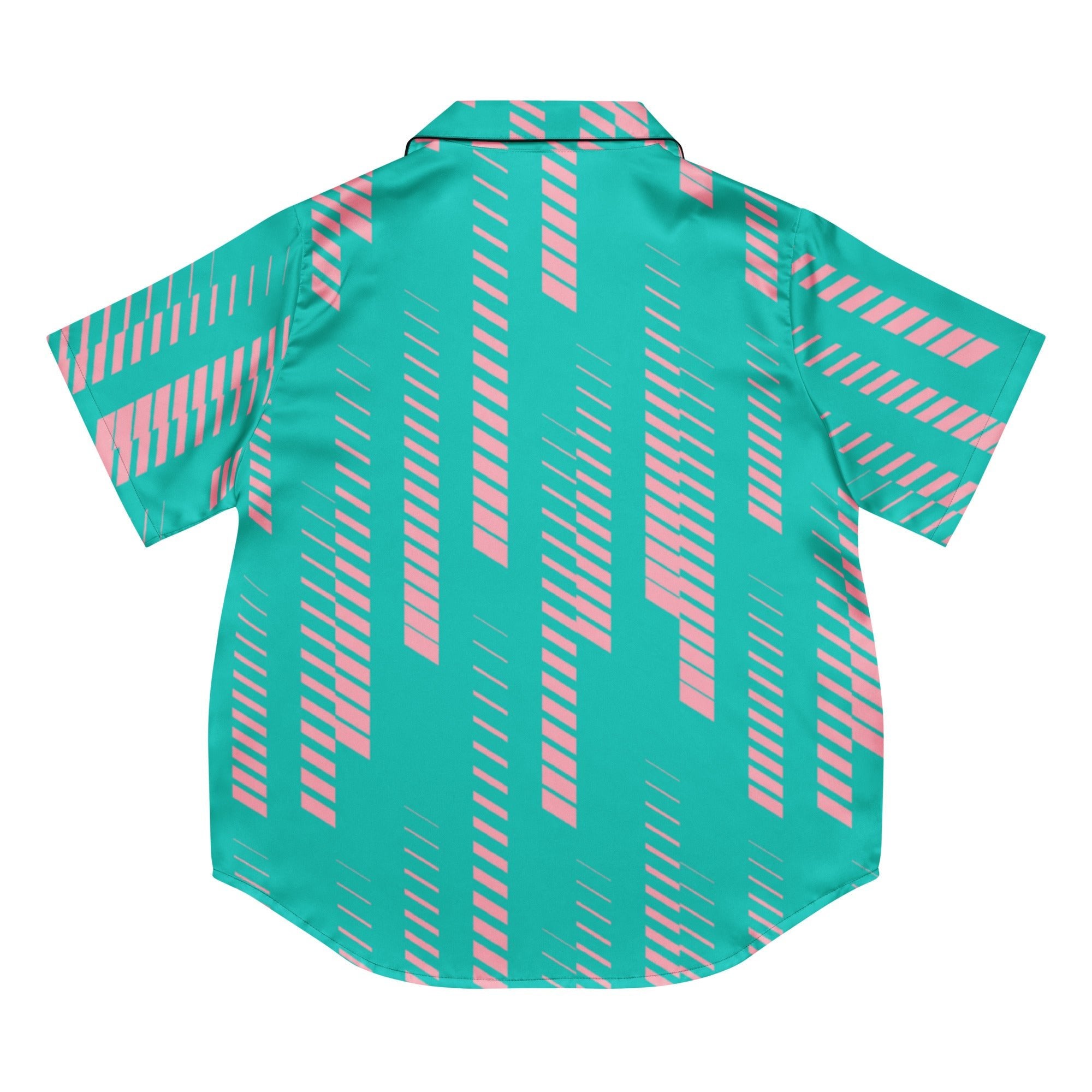Miami Matrix (Pajama Shirt (Short) - FB062) - Trillii