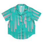 Miami Matrix (Pajama Shirt (Short) - FB062) - Trillii