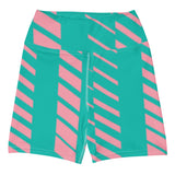 Miami Matrix (Yoga Shorts - FB0062) - Trillii