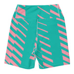 Miami Matrix (Yoga Shorts - FB0062) - Trillii