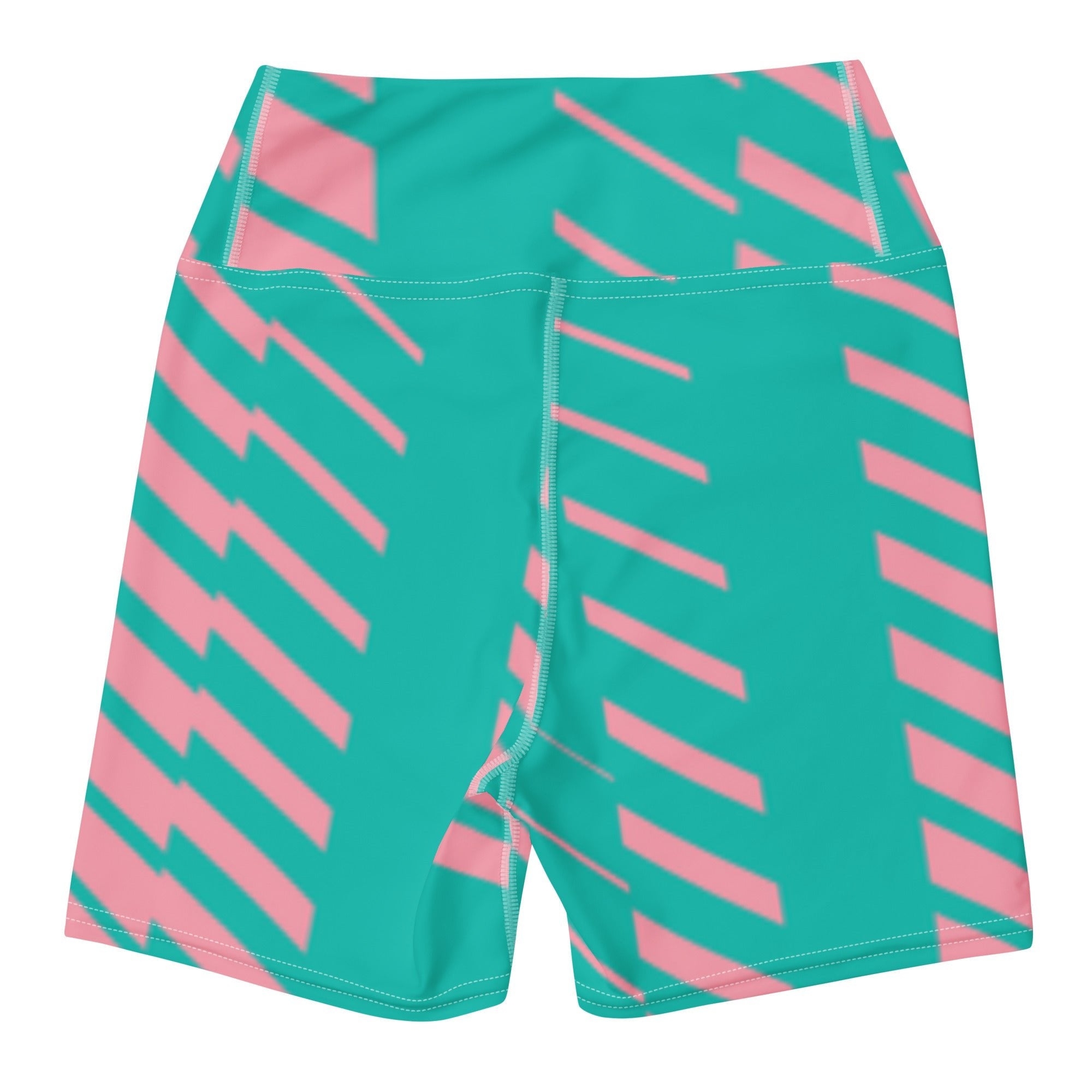 Miami Matrix (Yoga Shorts - FB0062) - Trillii