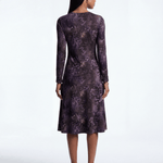 Midnight Reign (Midi Dress - FB0014) - Trillii