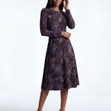 Midnight Reign (Midi Dress - FB0014) - Trillii