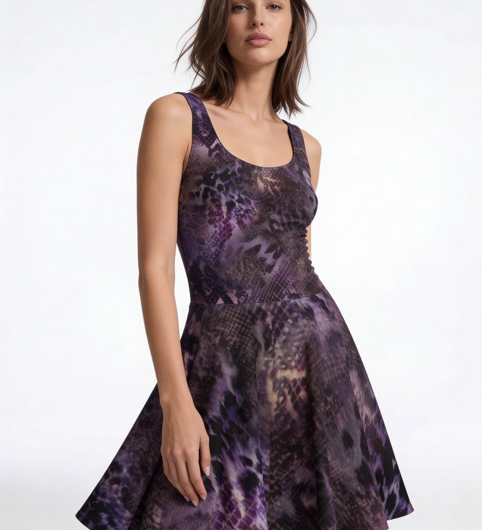 Midnight Reign (Skater Dress - FB0014) - Trillii