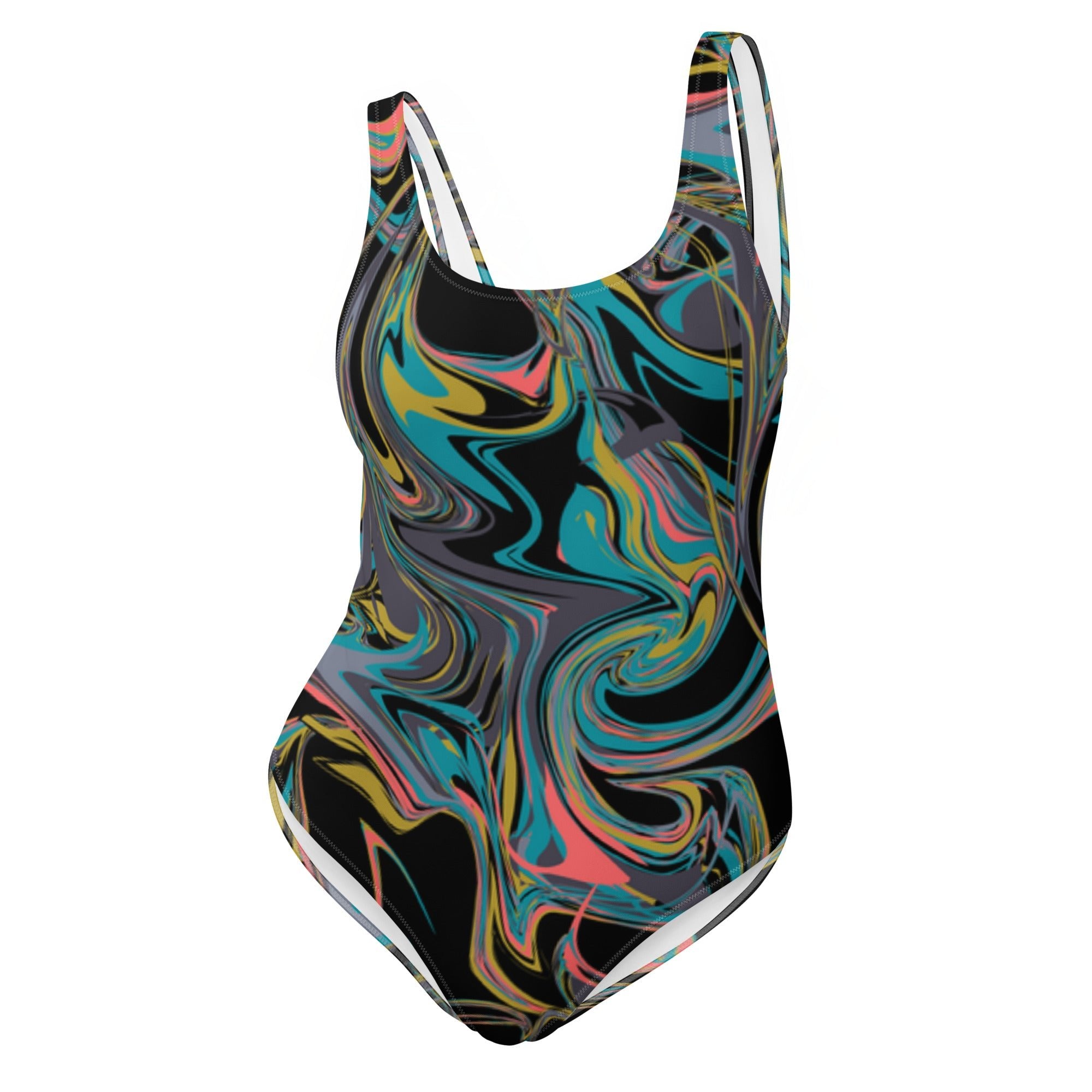 Mixed Paint (One - Piece Swimsuit - FB0108) - Trillii