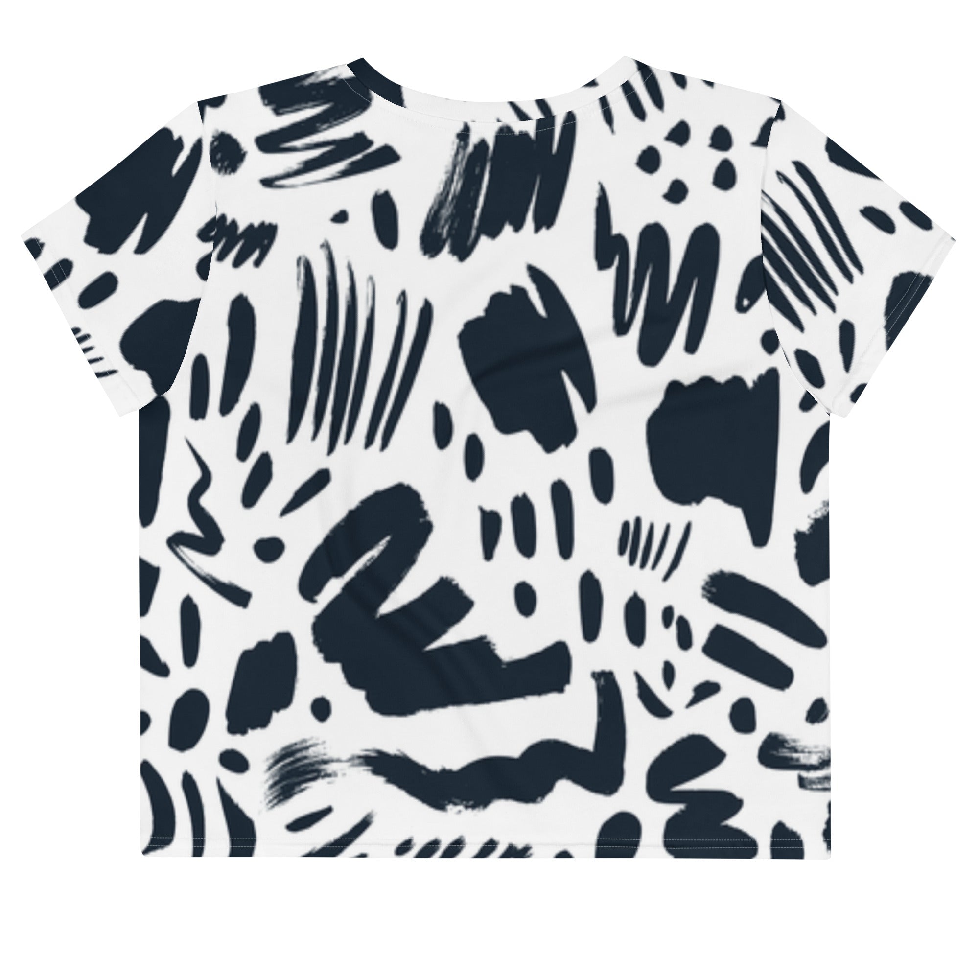 Monochrome (Crop T-Shirt - FB0016) - Trillii