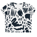 Monochrome (Crop T-Shirt - FB0016) - Trillii