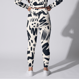 Monochrome (Crossover Leggings w/ Pockets - FB0016) - Trillii