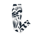 Monochrome (Crossover Leggings w/ Pockets - FB0016) - Trillii