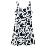 Monochrome (Skater Dress - FB0016) - Trillii