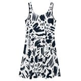 Monochrome (Skater Dress - FB0016) - Trillii