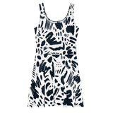 Monochrome (Skater Dress - FB0016) - Trillii