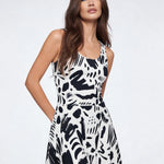 Monochrome (Skater Dress - FB0016) - Trillii