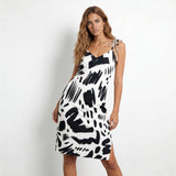 Monochrome (Slip Dress - FB0016) - Trillii