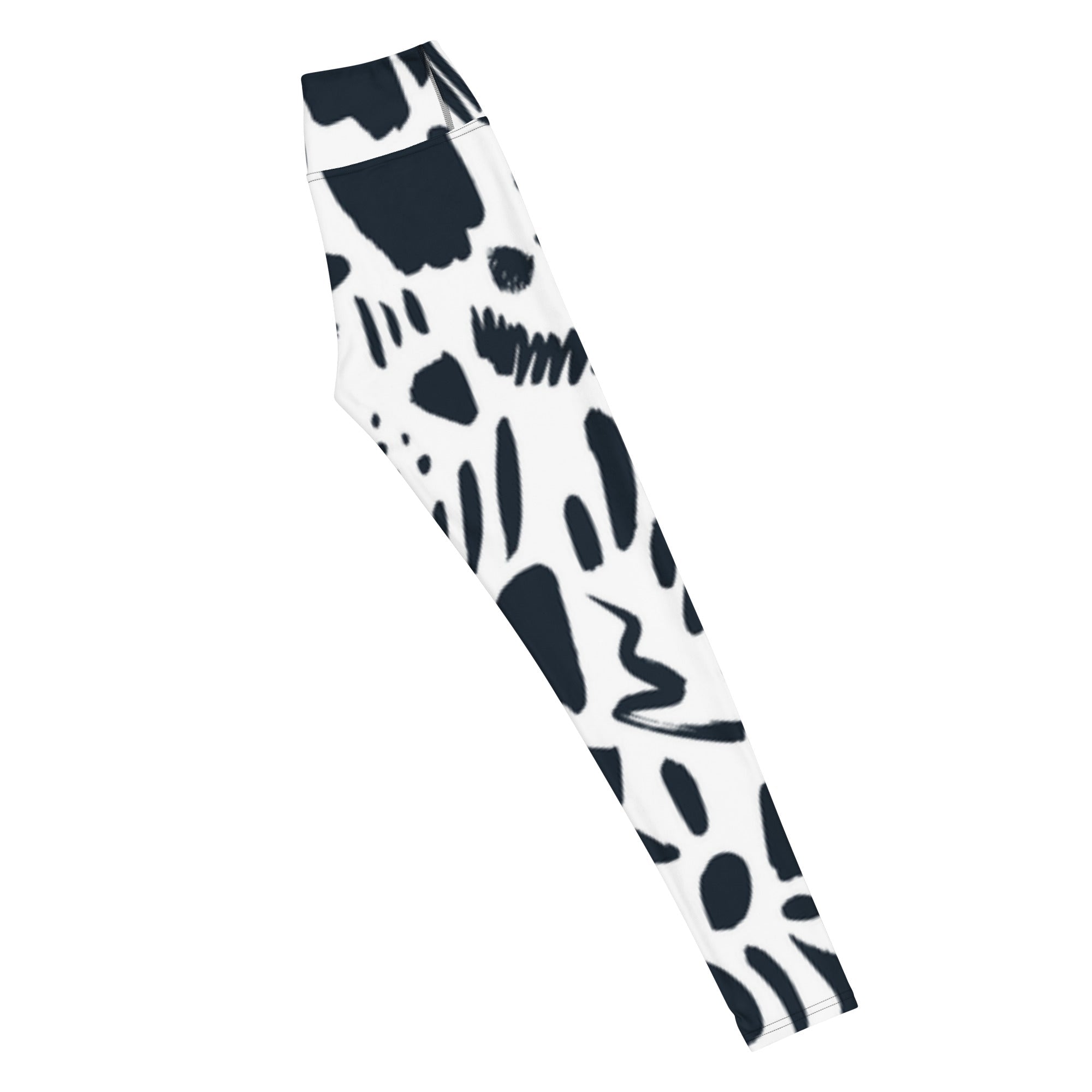 Monochrome (Yoga Leggings - FB0016) - Trillii