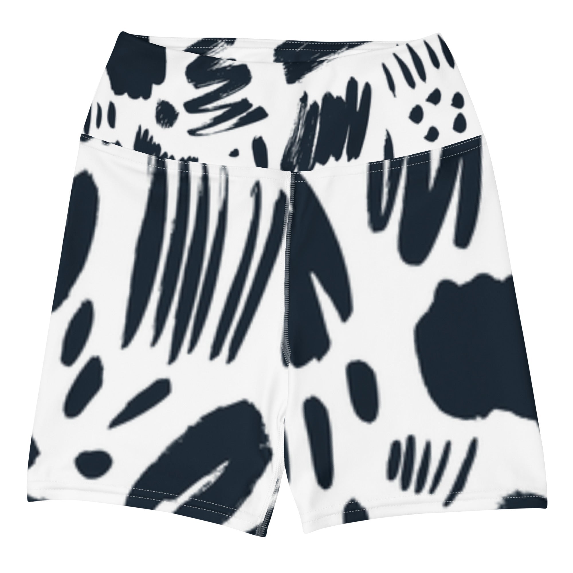 Monochrome (Yoga Shorts - FB0016) - Trillii