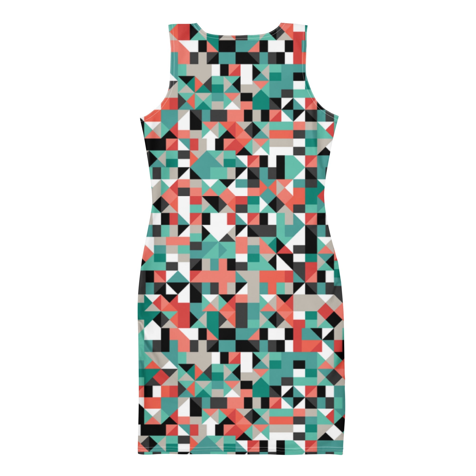 Mosaic Creations (Bodycon Dress - FB0081) - Trillii