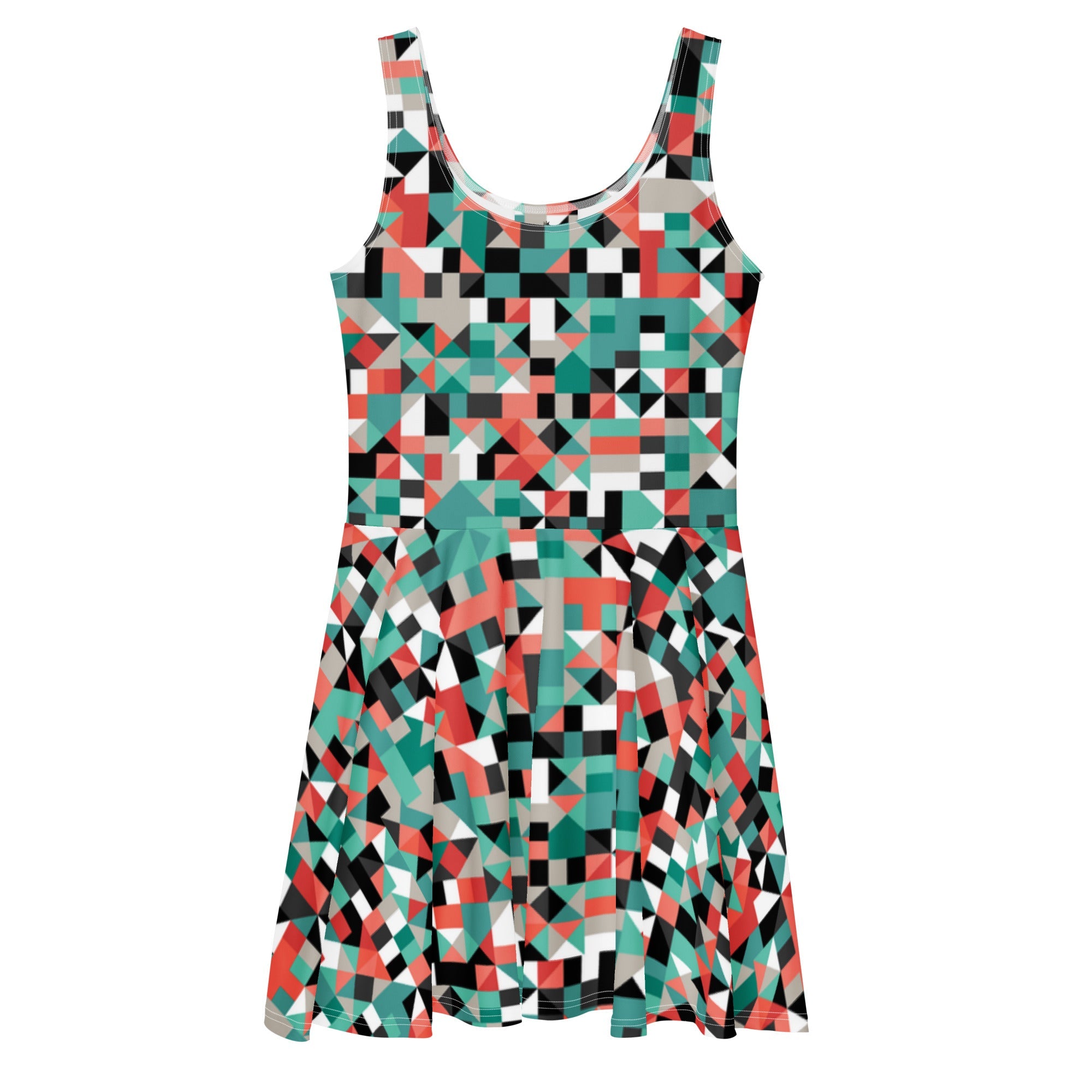 Mosaic Creations (Skater Dress - FB0081) - Trillii