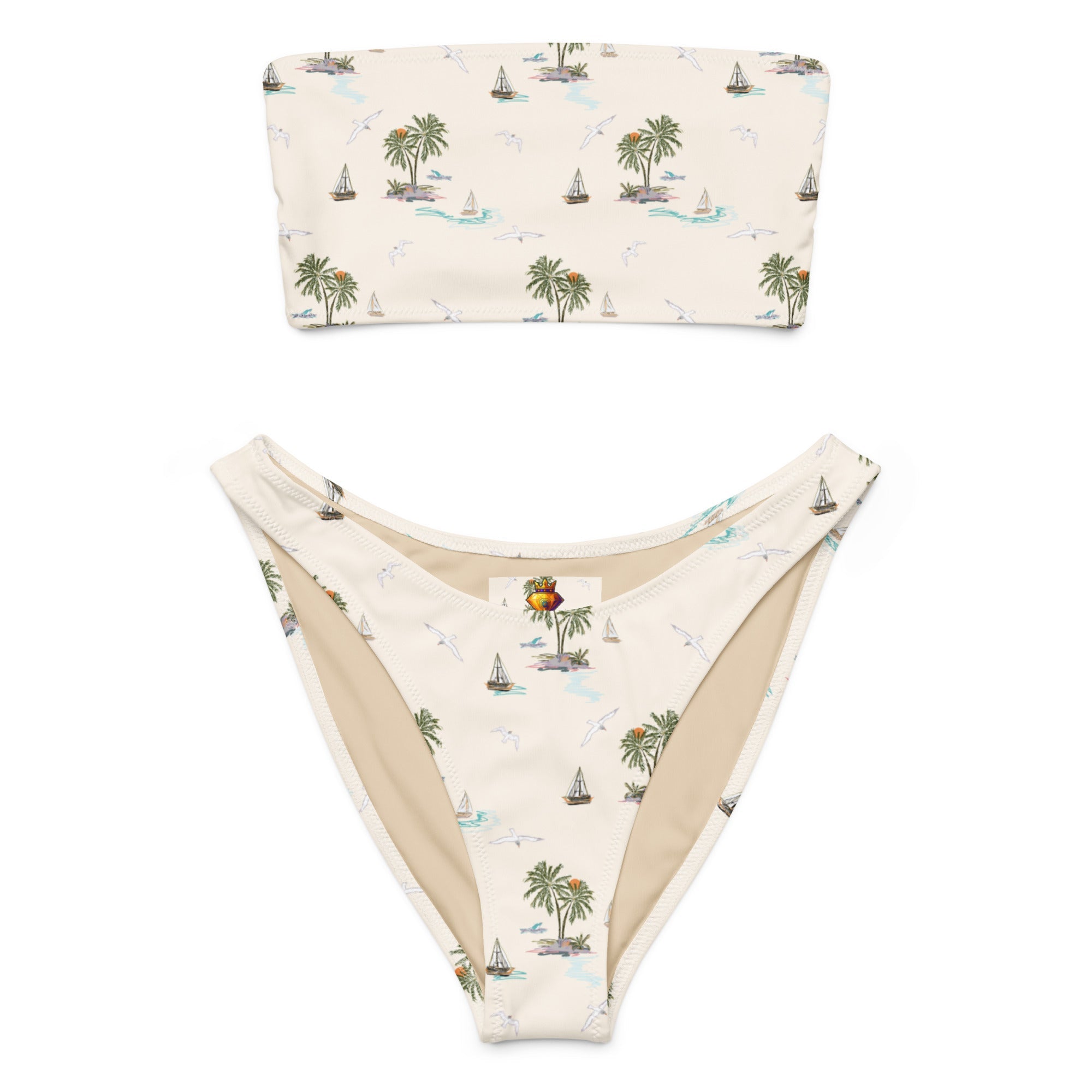 My Escape (Bandeau Bikini Set - FB0086) - Trillii