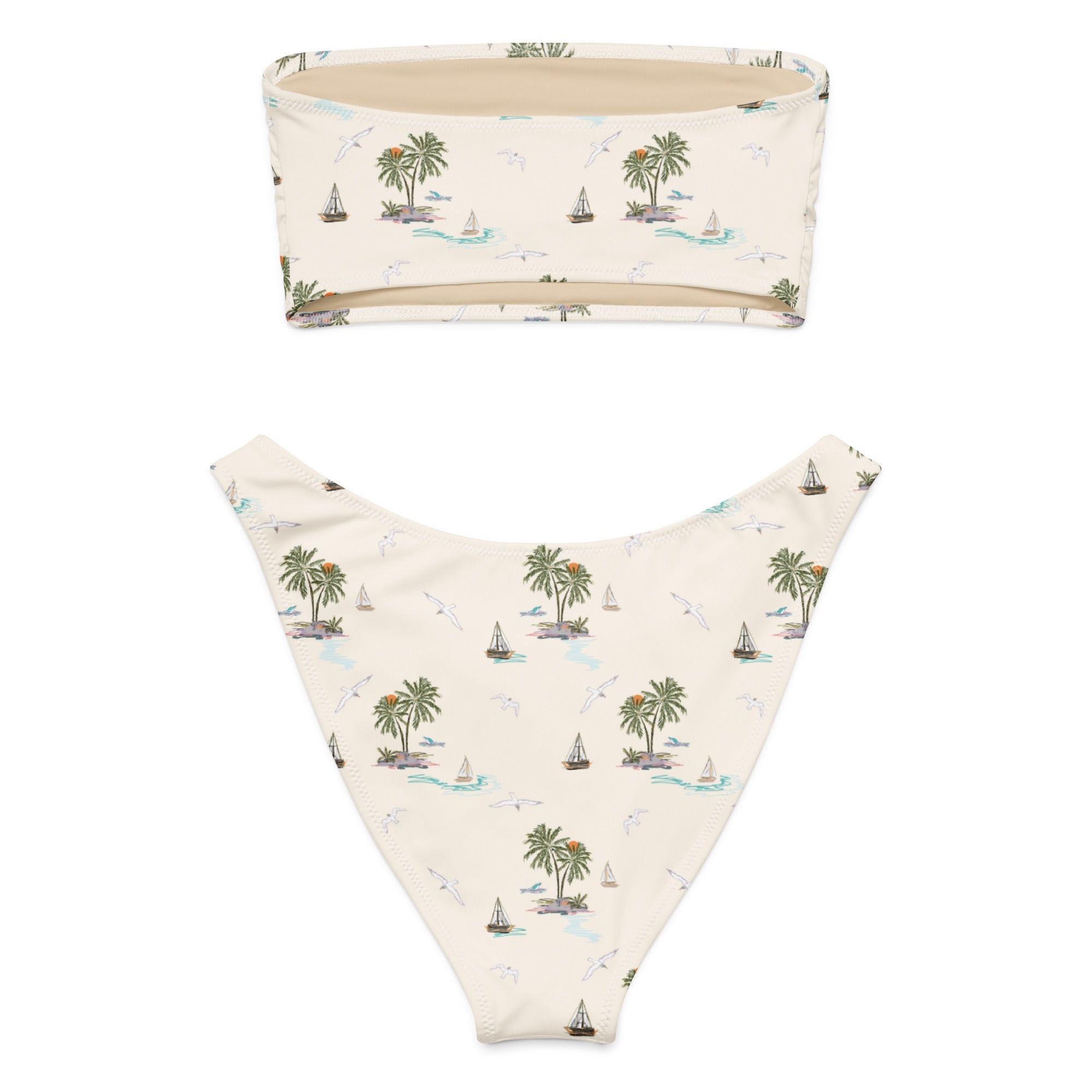 My Escape (Bandeau Bikini Set - FB0086) - Trillii