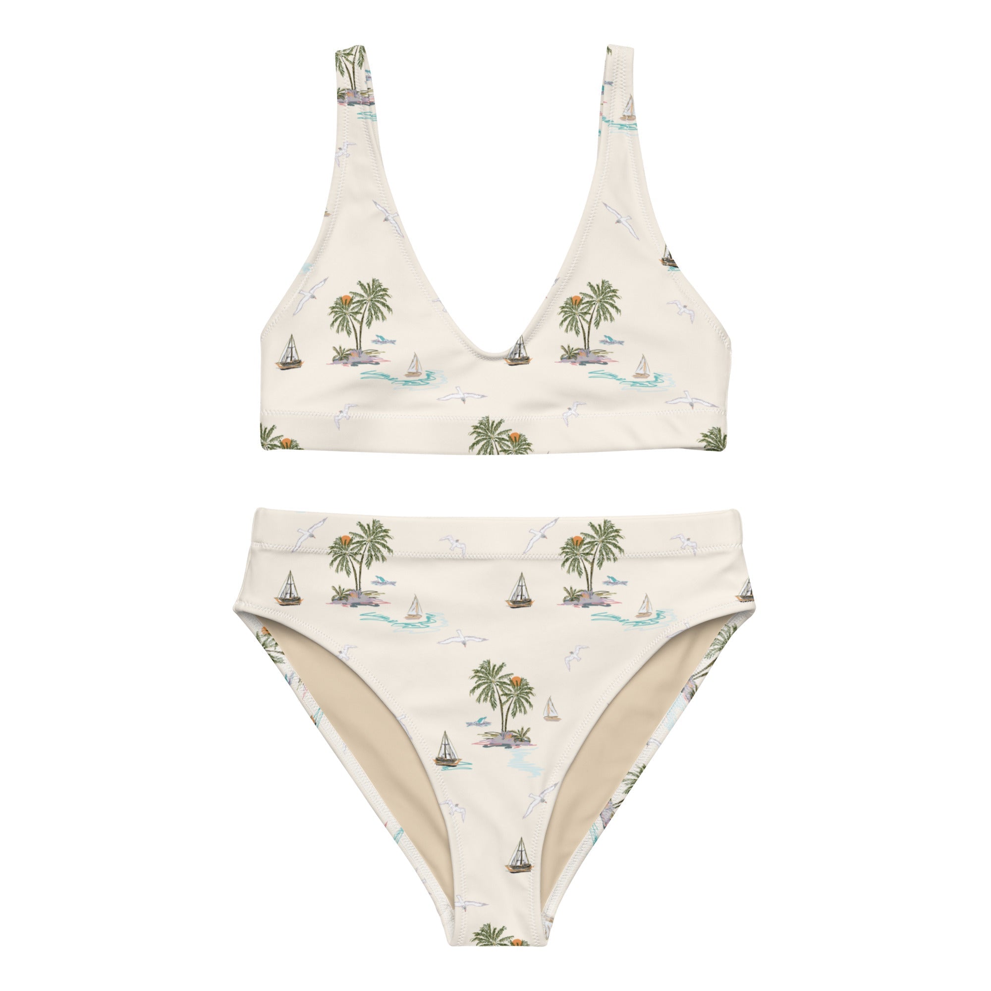 My Escape (High Waisted Bikini - FB0086) - Trillii