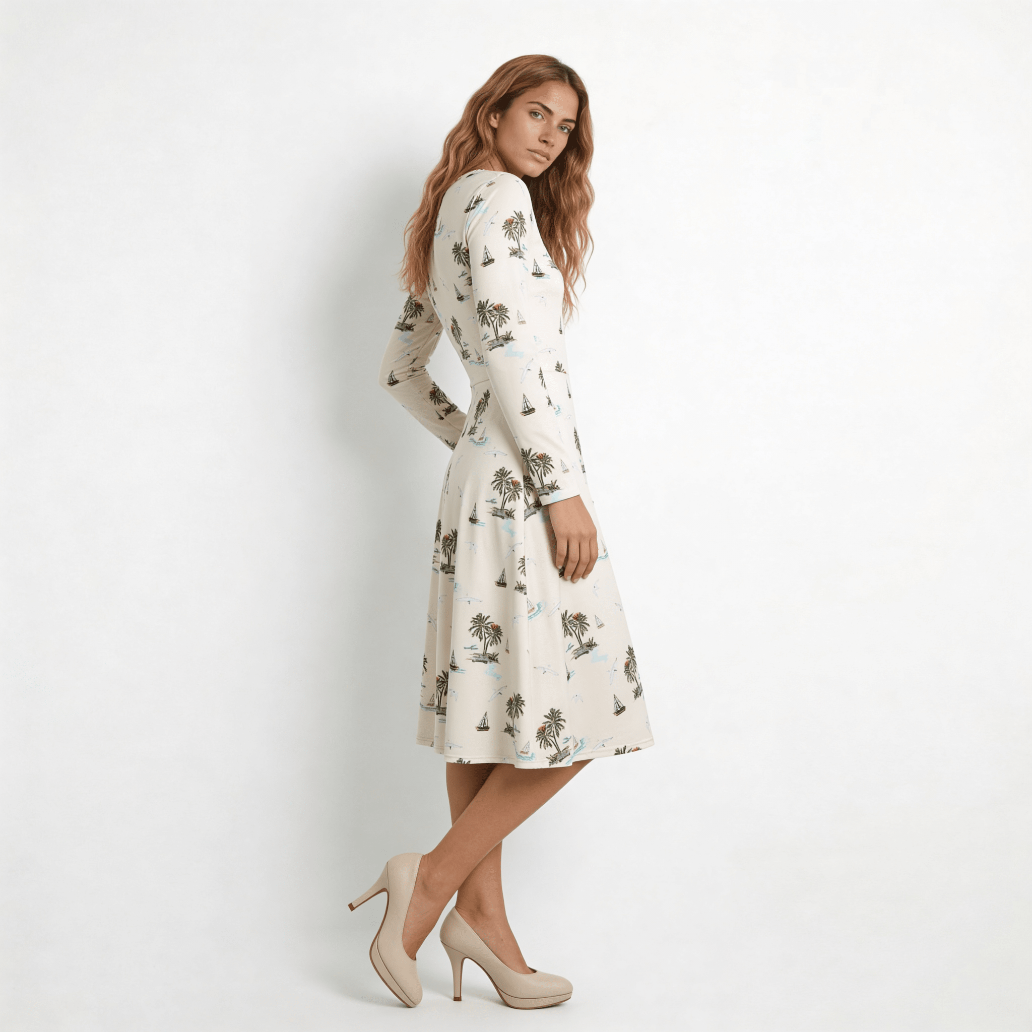 My Escape (Midi Dress - FB0086) - Trillii