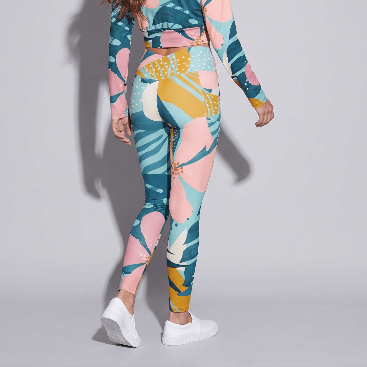 New SZN (Crossover Leggings w/ pockets - FB0061) - Trillii