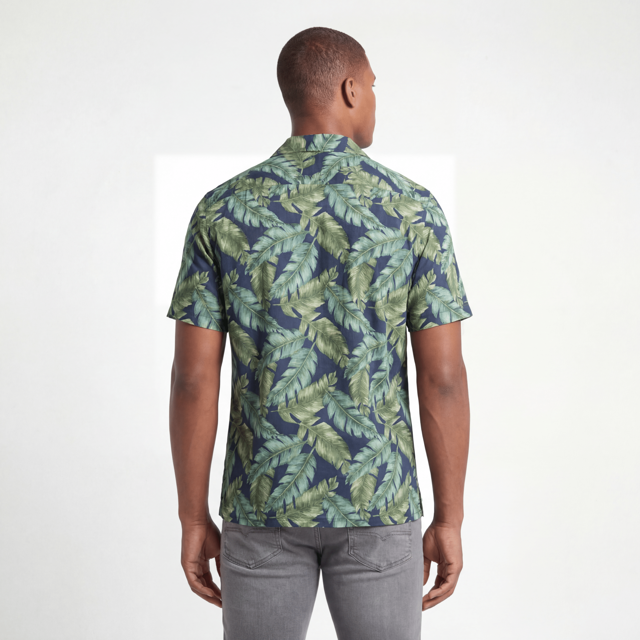 Not Greener (Button Shirt - FB0063) - Trillii