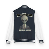 Not Normal (Heavyweight Letterman Jacket) - Trillii