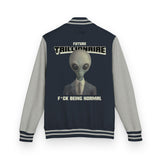 Not Normal (Heavyweight Letterman Jacket) - Trillii