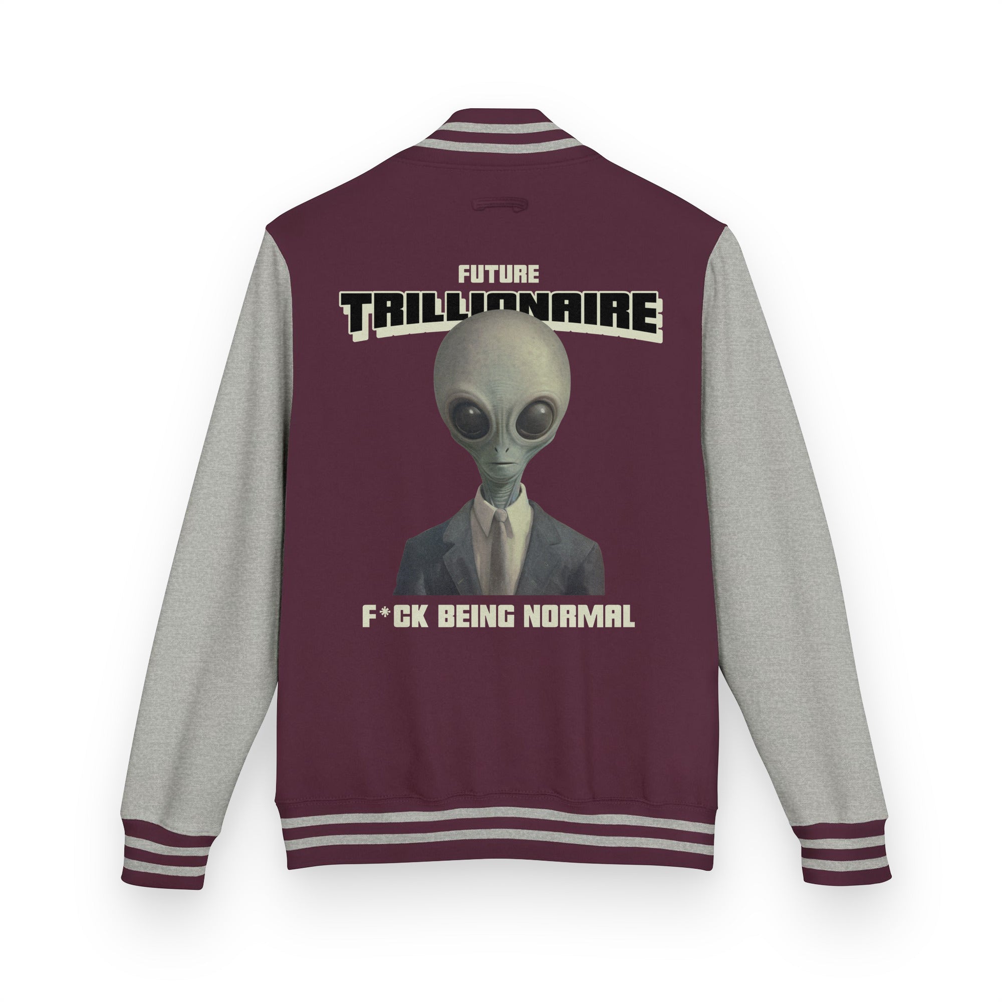 Not Normal (Heavyweight Letterman Jacket) - Trillii