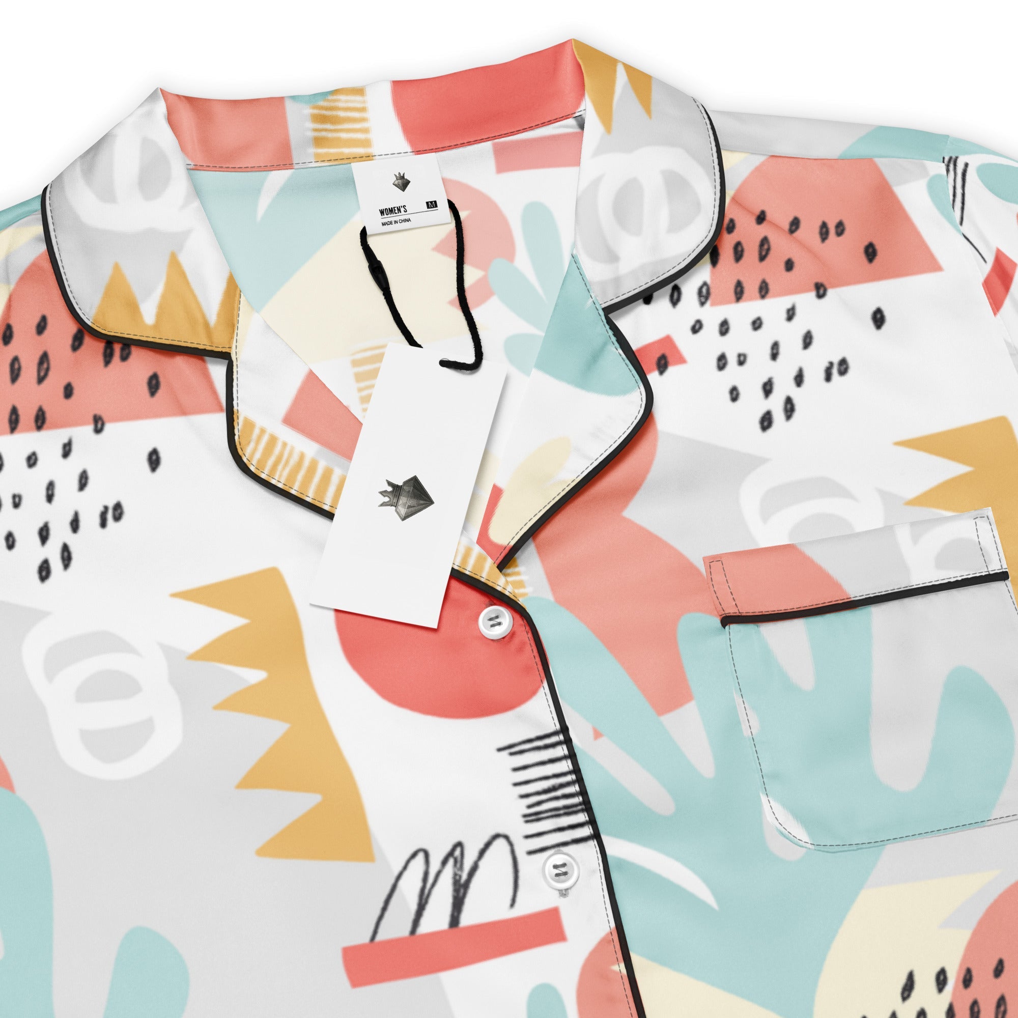 Passion Fruit (Pajama Shirt (Long) - FB0074) - Trillii