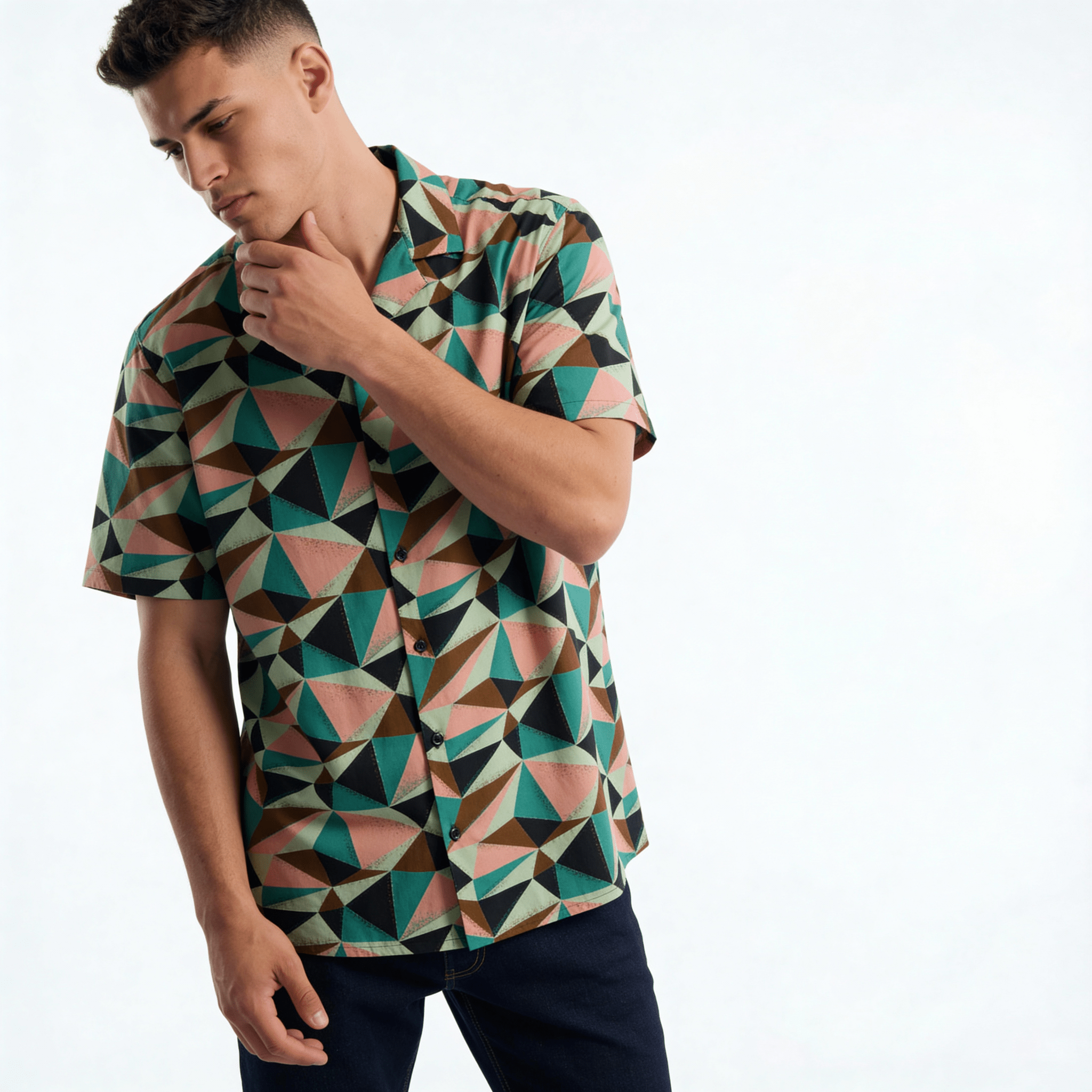 Perception is Reality (Button Shirt - FB0071) - Trillii